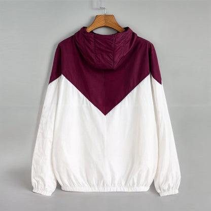 Two-tone Windbreaker Jacket