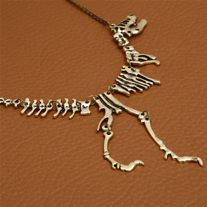 Tyrannosaurus Rex Skeleton Necklace