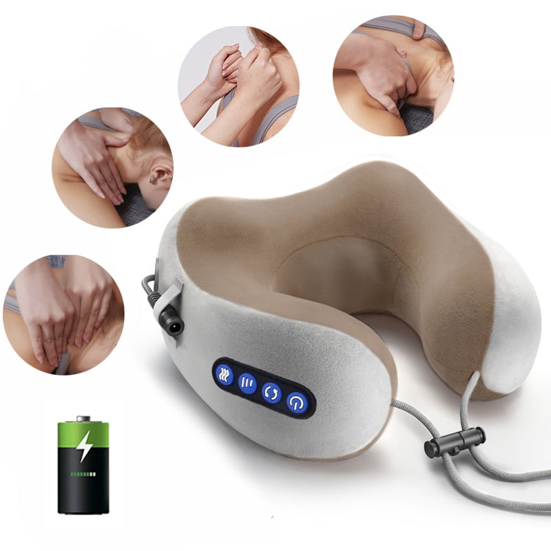 U-shaped Neck Pillow Massager