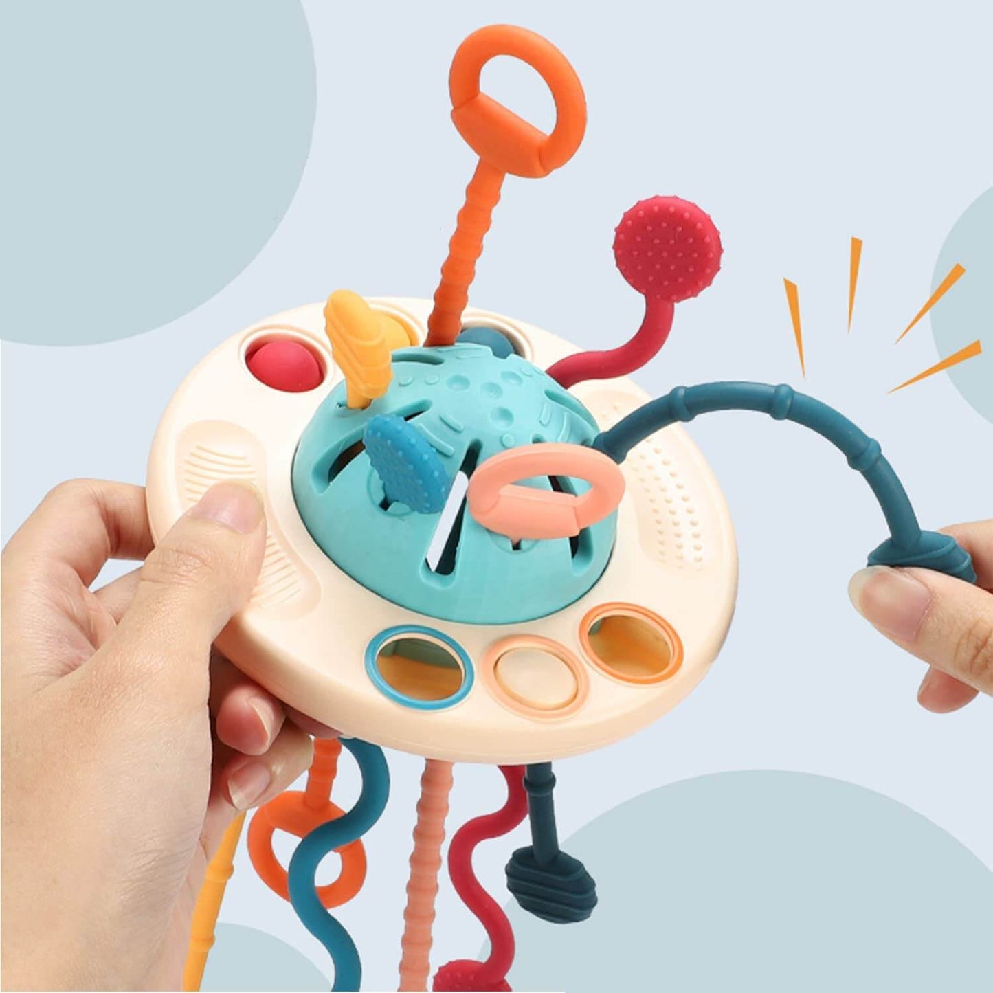 UFO Silicone Pulling Toys