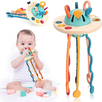 UFO Silicone Pulling Toys