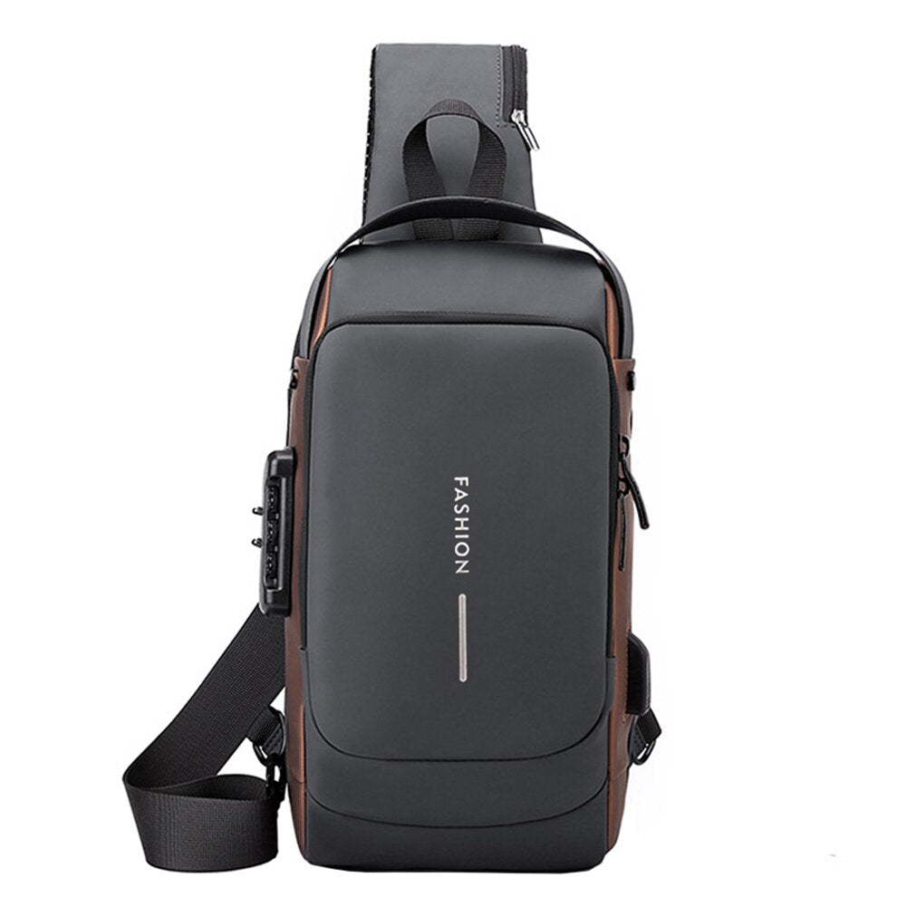 USB Charging Cross Body Bag