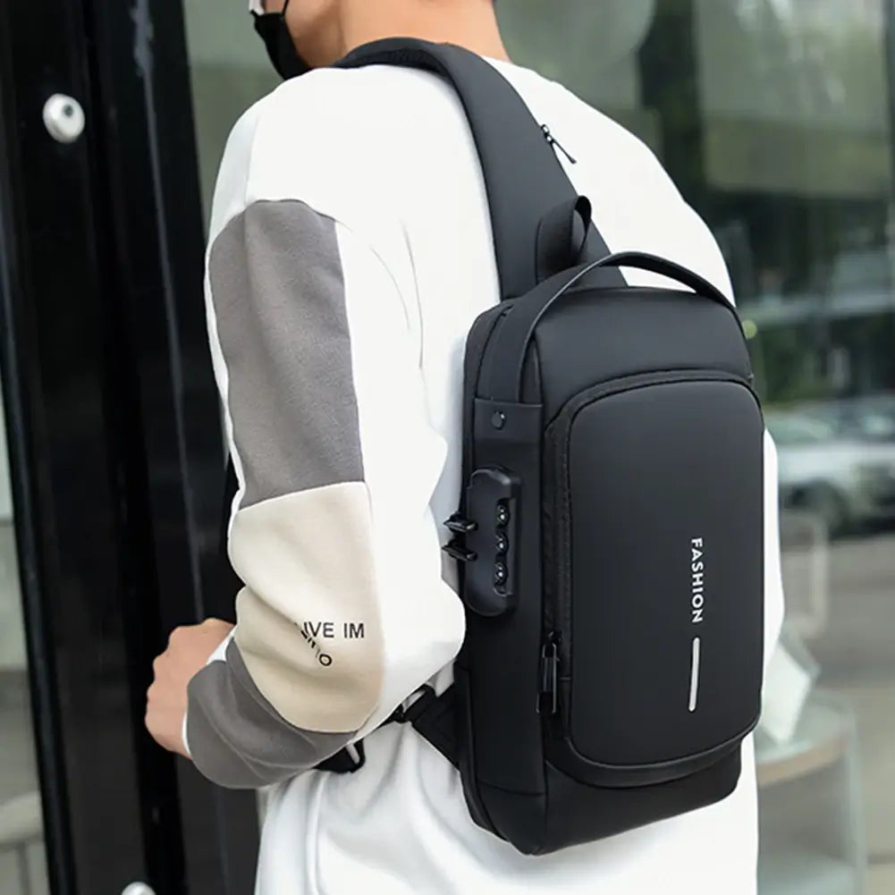 USB Charging Cross Body Bag