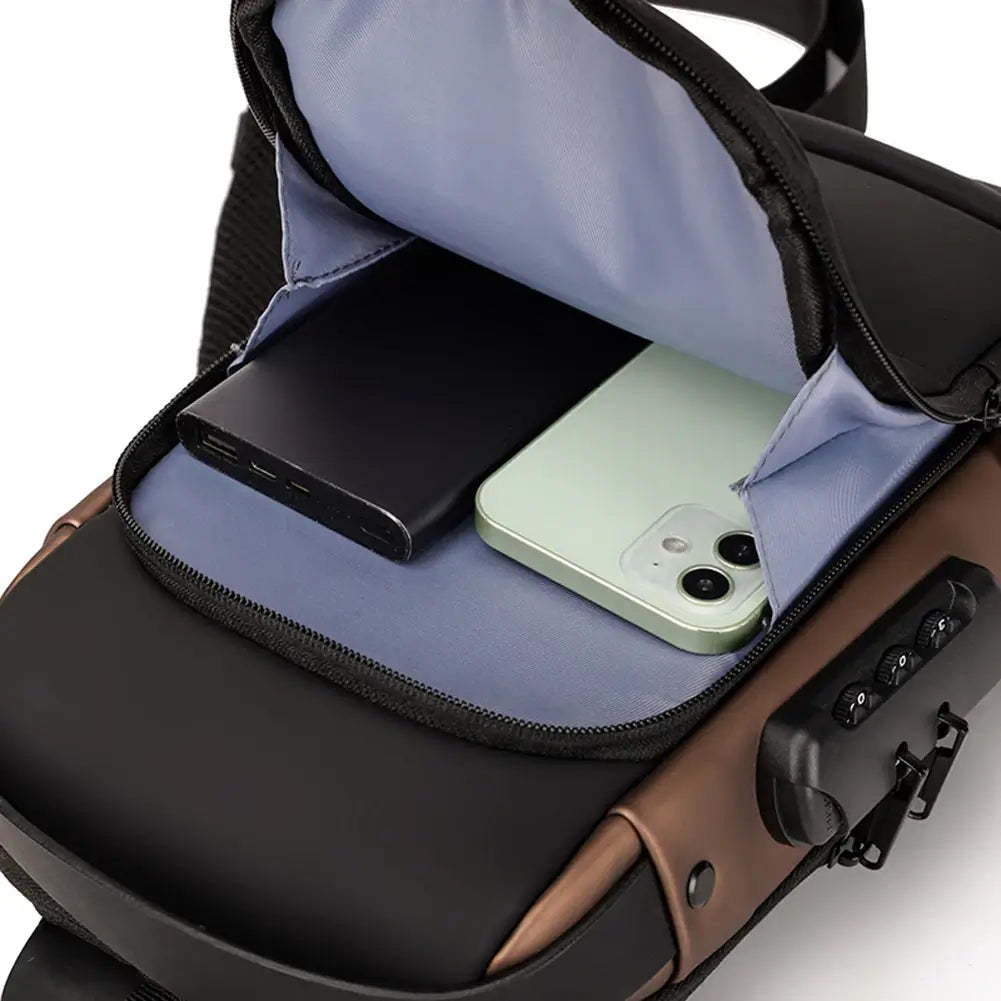 USB Charging Cross Body Bag