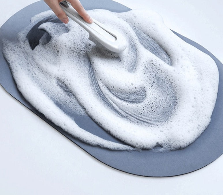 Ultra Absorbent Oval Bathroom Rug