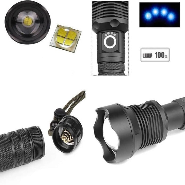 Ultra-sharp Telescopic Flashlight