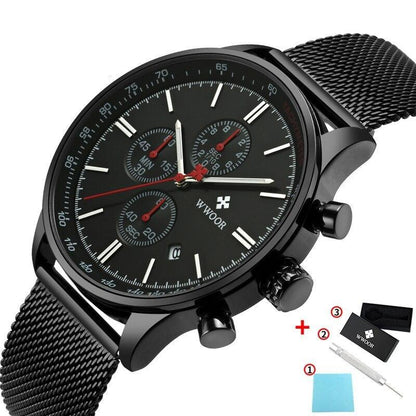 Ultra-thin Chronograph Wristwatch