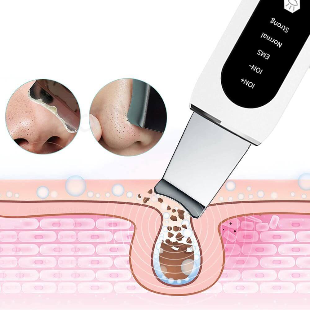 Ultrasonic Facial Scraper