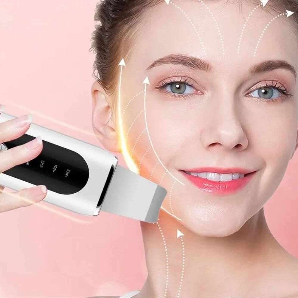 Ultrasonic Facial Scraper