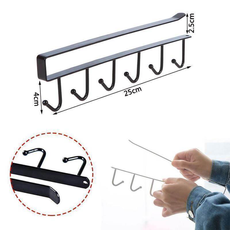 Under-cabinet Hanger Rack (1+1 FREE)