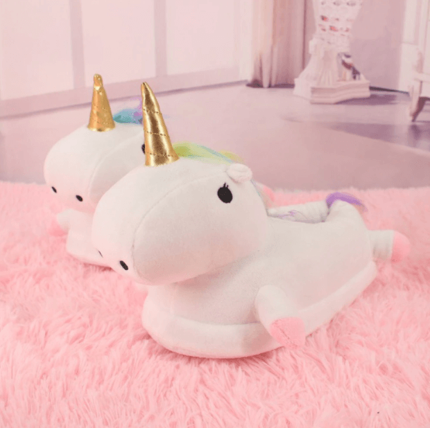 Unicorn slippers