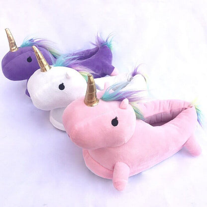 Unicorn slippers