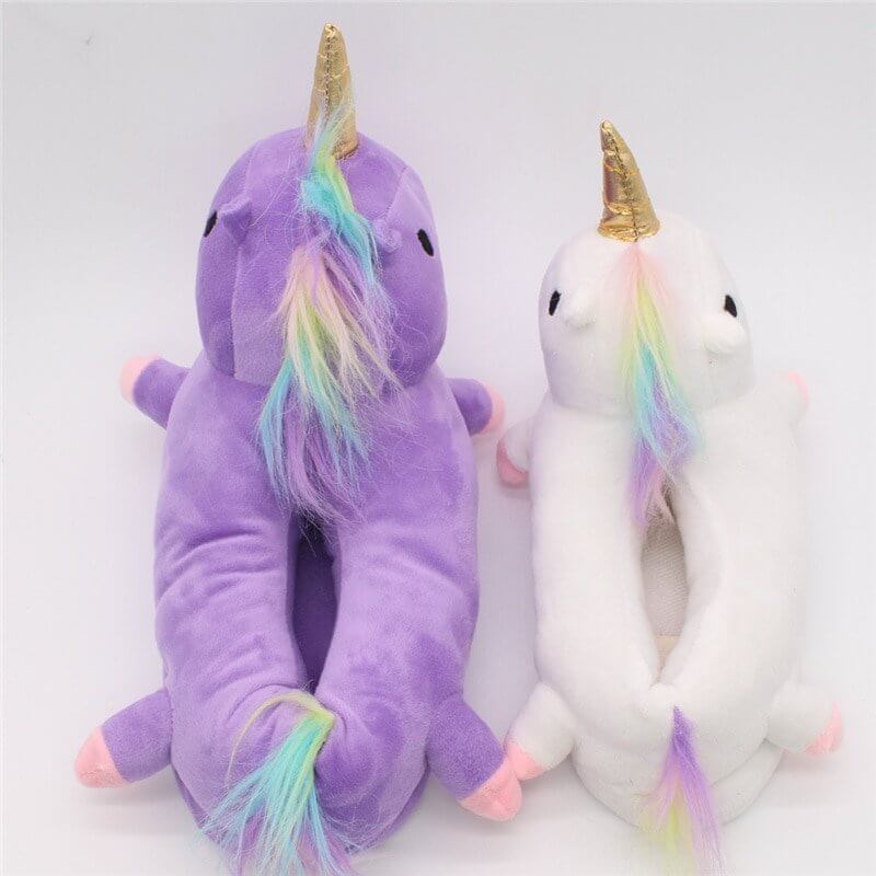 Unicorn slippers