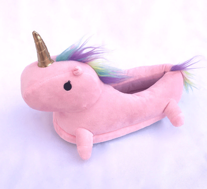 Unicorn slippers