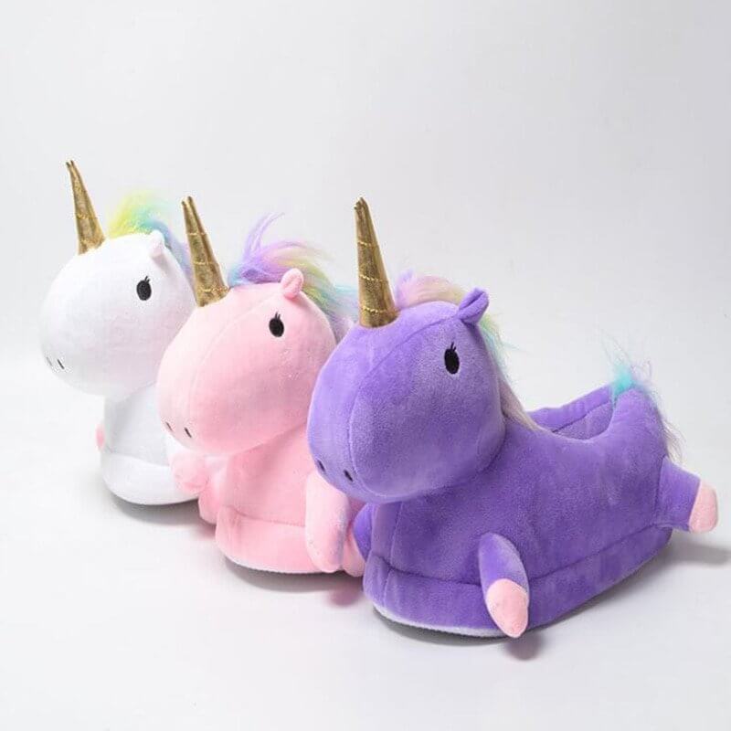 Unicorn slippers