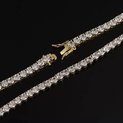 Unisex Cubic Zircon Bracelet