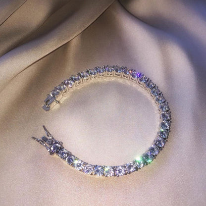 Unisex Cubic Zircon Bracelet