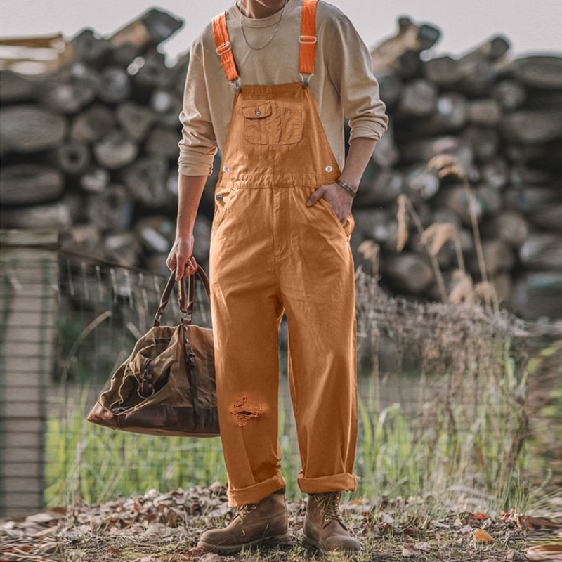 Unisex Garden Trousers With Variable Carrying Straps