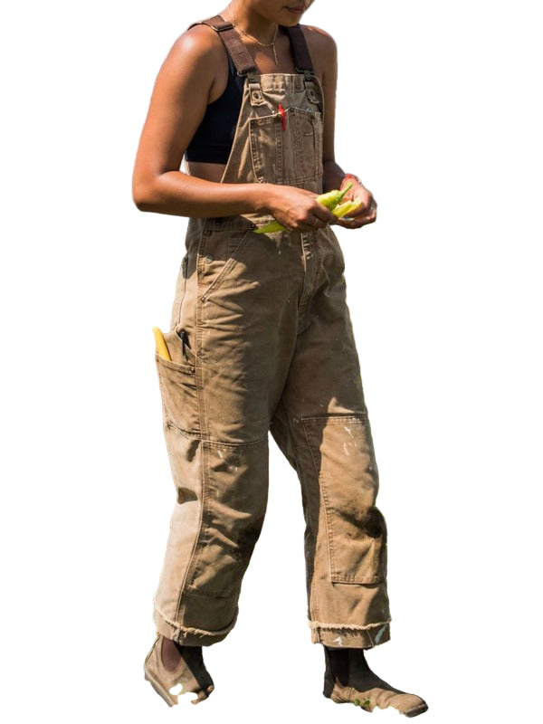 Unisex Garden Trousers With Variable Carrying Straps