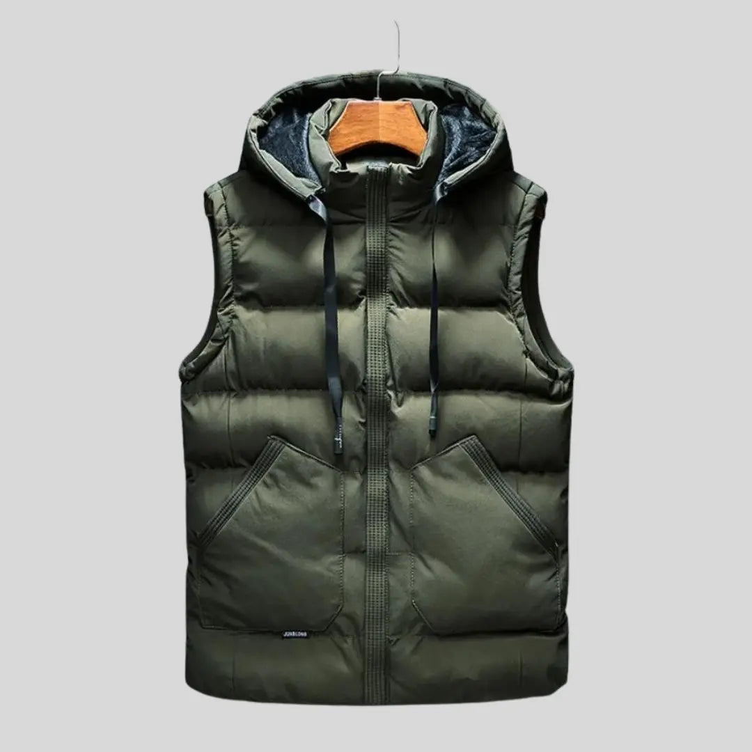 Unisex Hooded Vest Modern Design