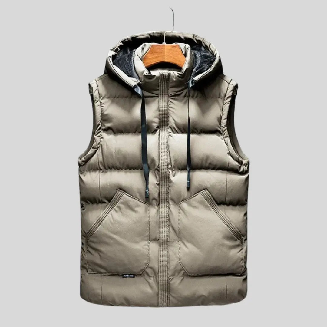 Unisex Hooded Vest Modern Design