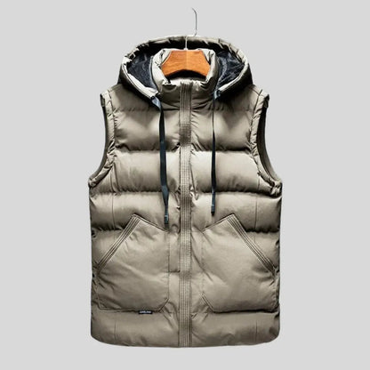 Unisex Hooded Vest Modern Design