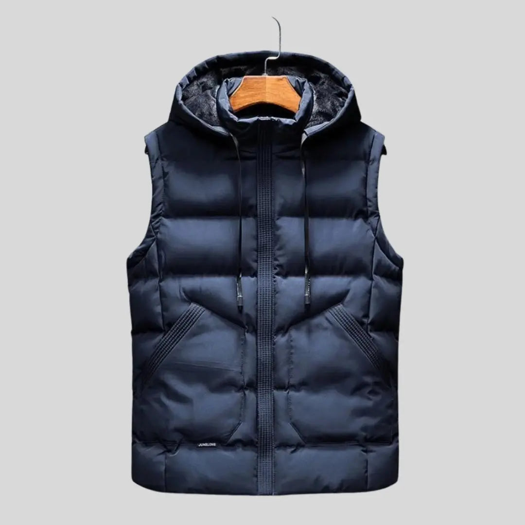 Unisex Hooded Vest Modern Design