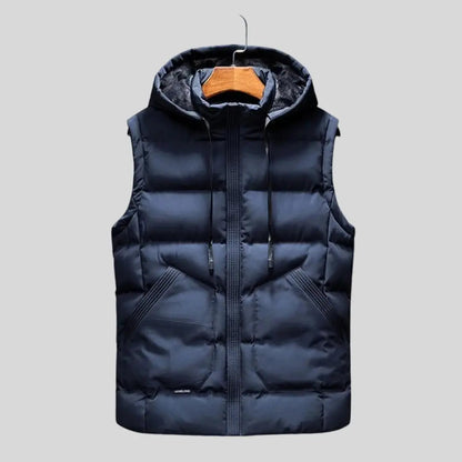 Unisex Hooded Vest Modern Design