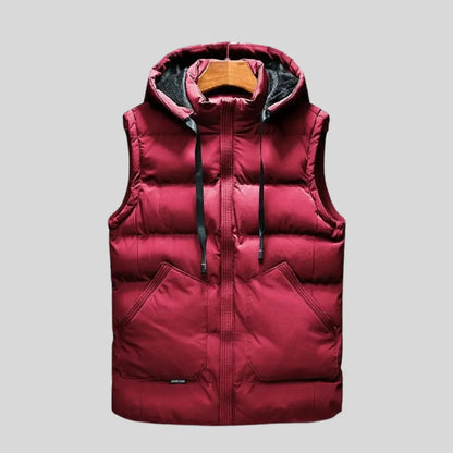 Unisex Hooded Vest Modern Design