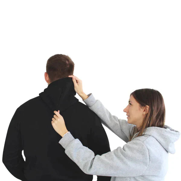 Unisex Hoodie with Heating Function and Temperature Control
