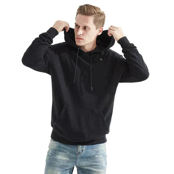 Unisex Hoodie with Heating Function and Temperature Control