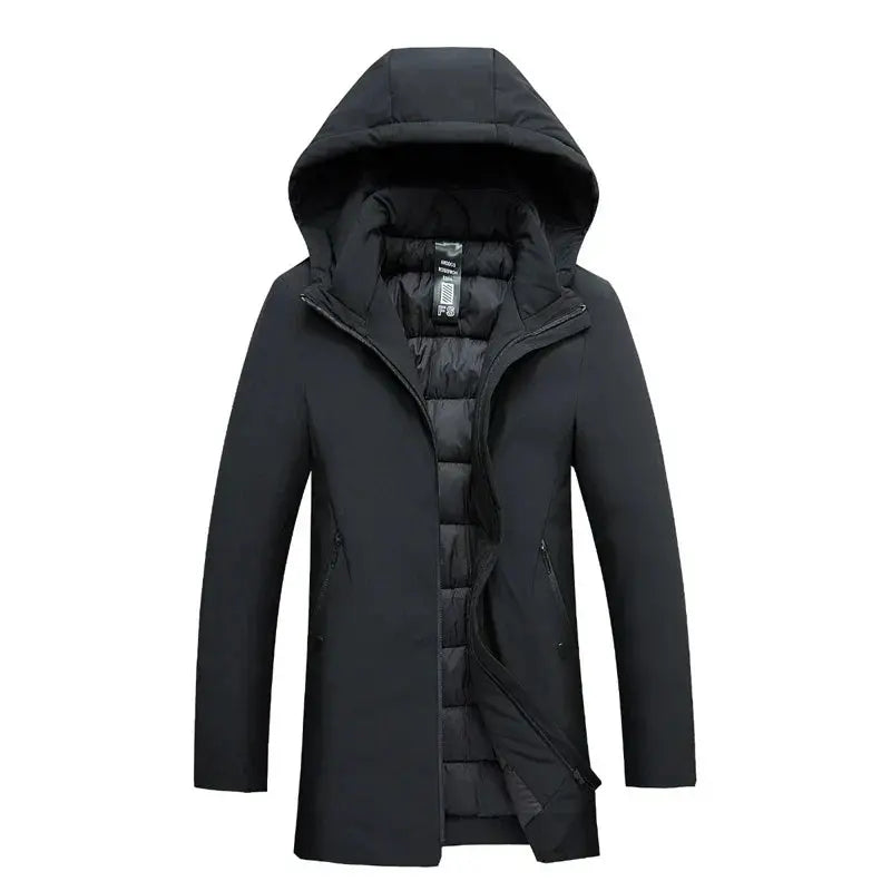 Unisex Jacket With Slim Fit and Water-repellent Finish