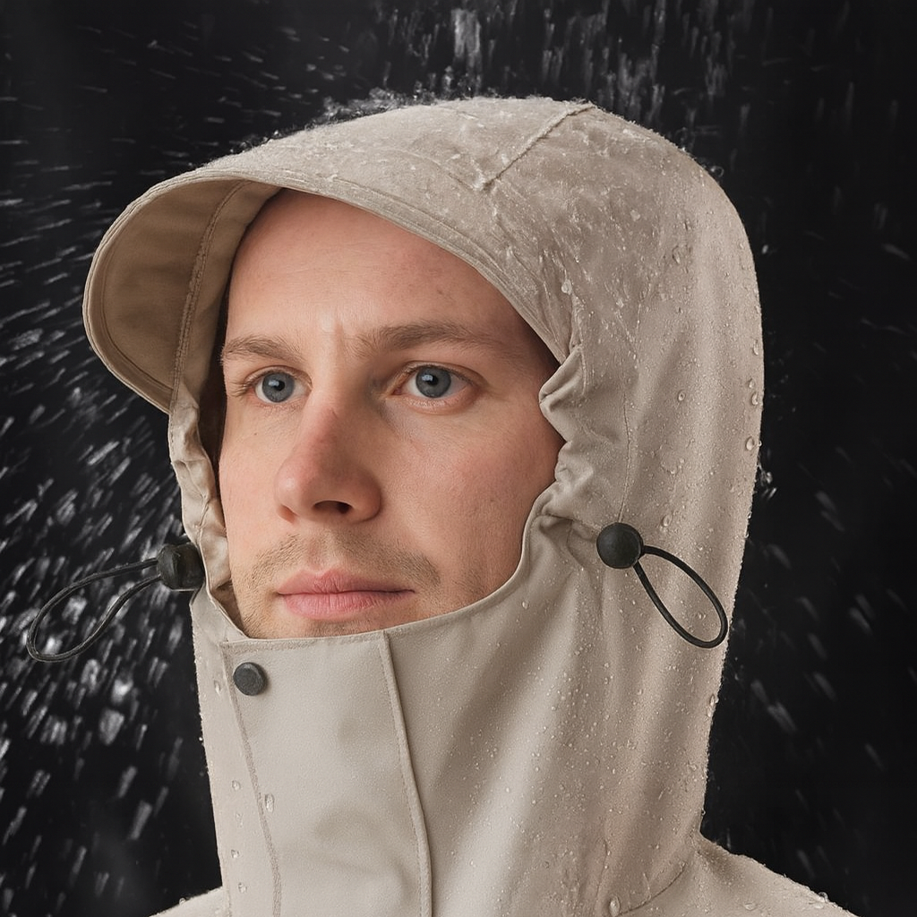 Unisex Rain Poncho Long Waterproof Oxford For Cycling And Outdoor Sports