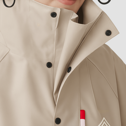 Unisex Rain Poncho Long Waterproof Oxford For Cycling And Outdoor Sports