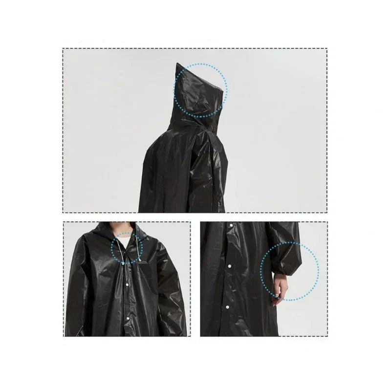 Unisex Raincoat EVA Waterproof Camping