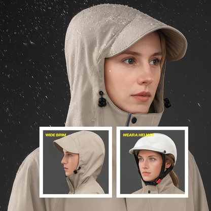 Unisex Raincoat Oversized Waterproof Oxford for Bicycle, Motorcycle