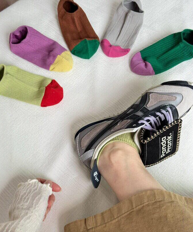 Unisex Ankle Socks Breathable Casual Style 3