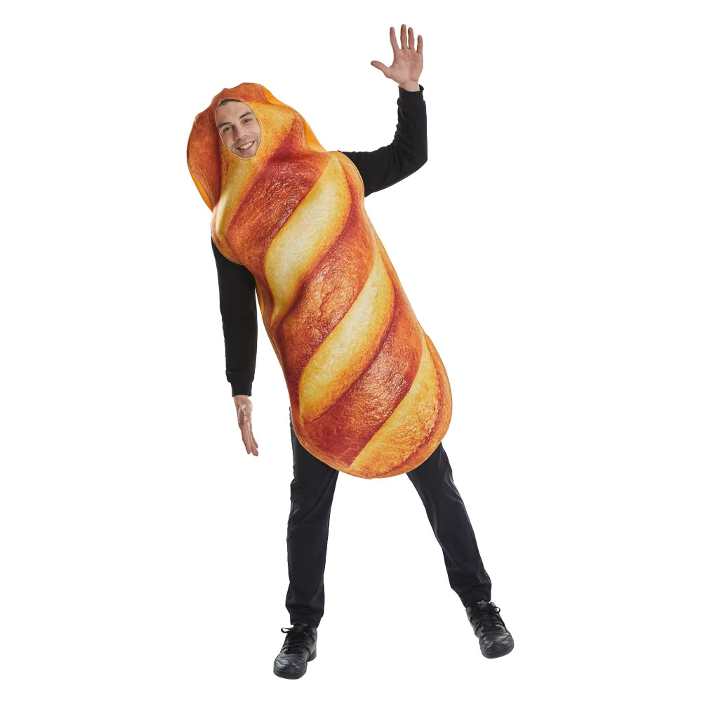 Unisex Baguette Costume Tunic for Adults Fun Festive Wear 2