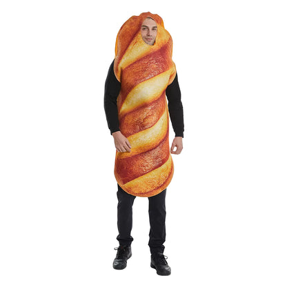 Unisex Baguette Costume Tunic for Adults Fun Festive Wear 3