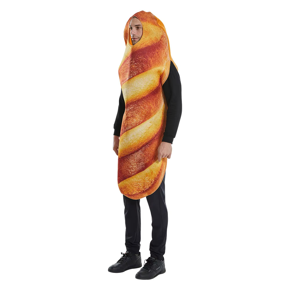 Unisex Baguette Costume Tunic for Adults Fun Festive Wear 4