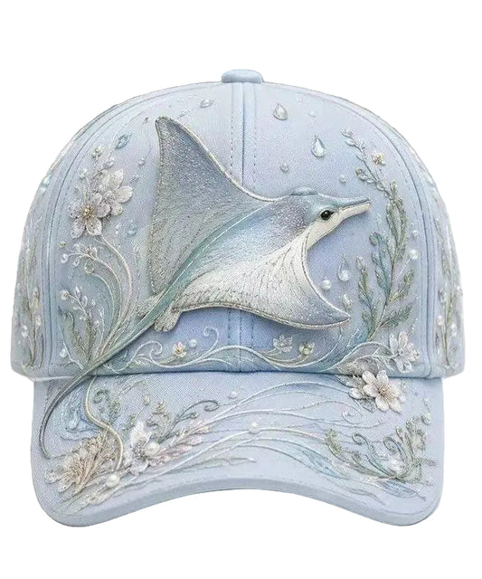 Unisex Baseball Cap Ocean Print Casual Style 0