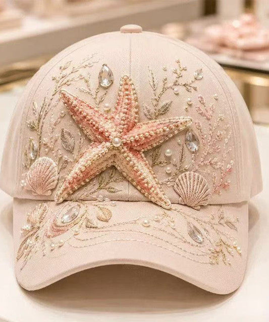 Unisex Baseball Cap Starfish Print Casual Style 0