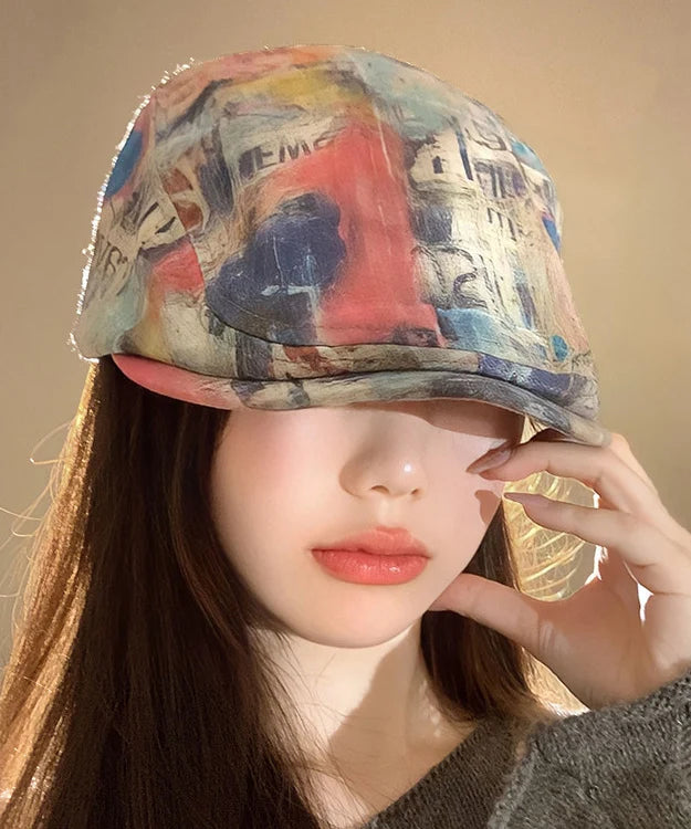 Unisex Breton Hat Graffiti Style 1