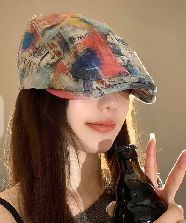 Unisex Breton Hat Graffiti Style 2