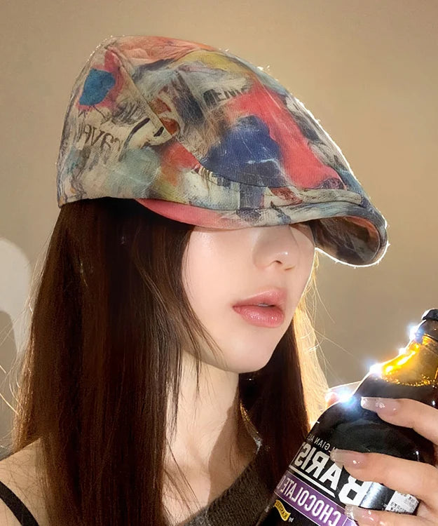 Unisex Breton Hat Graffiti Style 3