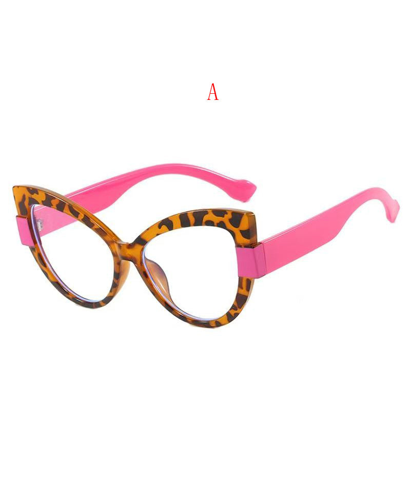 Unisex Full Frame Reading Glasses Color Blocking Style 4