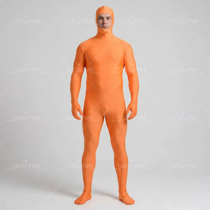 Unisex Plus Size Cosplay Costume Bodysuit with Skirt and Facial Accessories 4