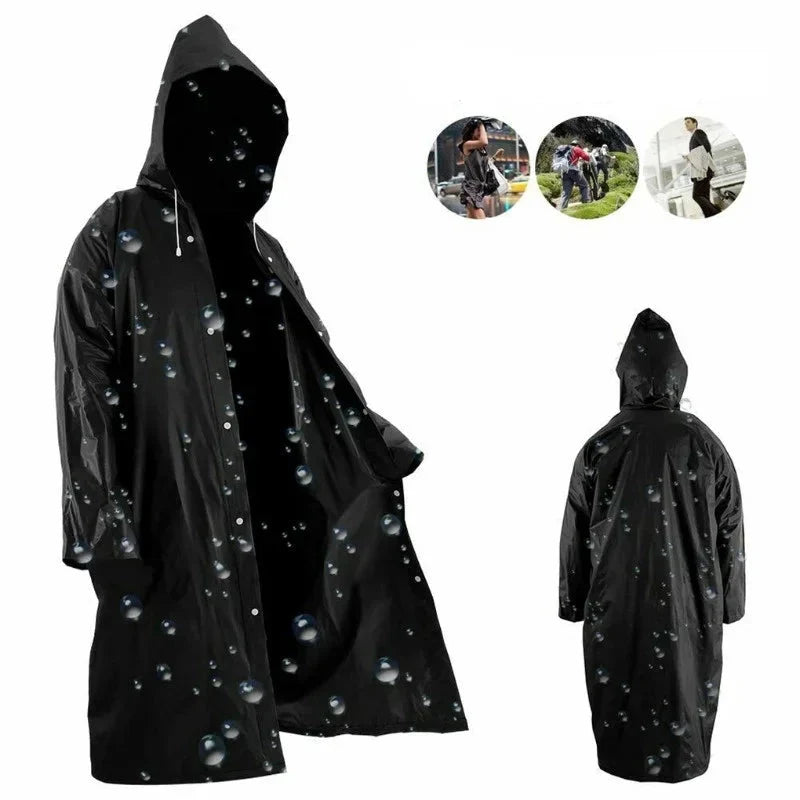 Unisex Raincoat EVA Waterproof Camping