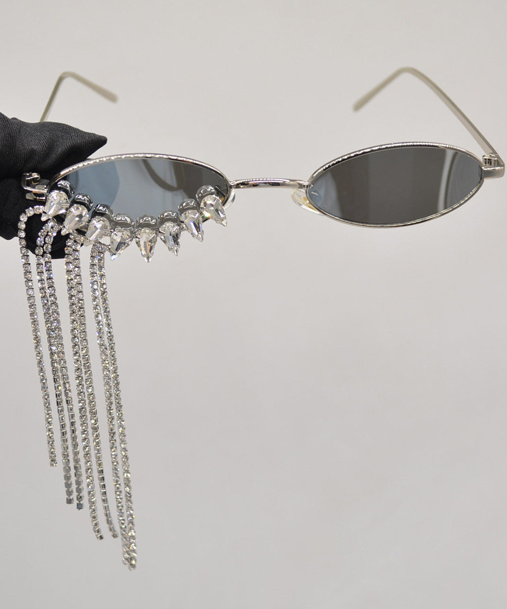 Unisex Sunglasses Tassel Detail Modern Style 1