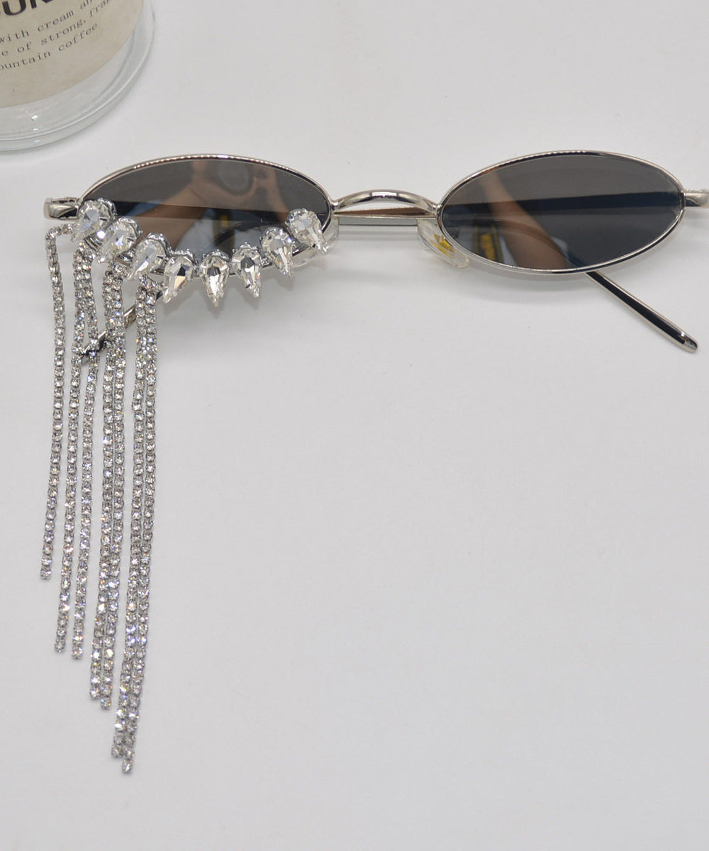 Unisex Sunglasses Tassel Detail Modern Style 3